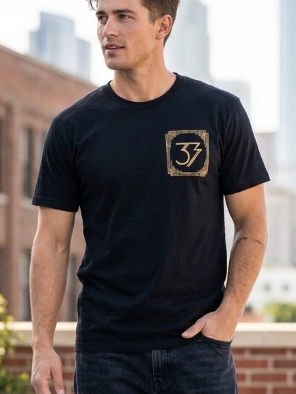 Comfort Colors Black Graphic Tee - Clair Obscure: Expedition 33 Video Game